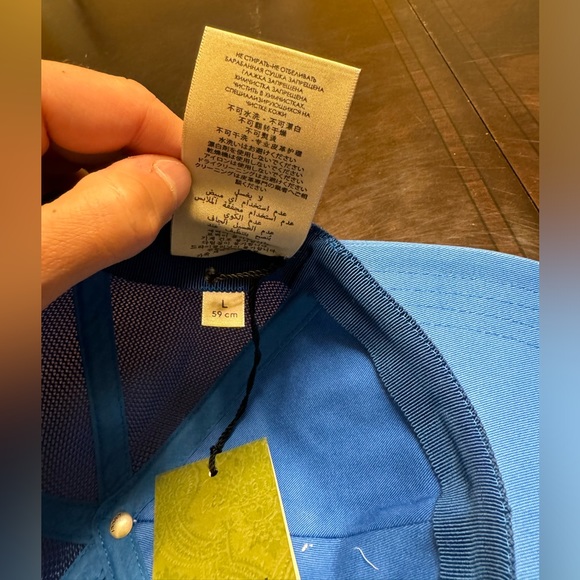 New Authentic Gucci Logo Baseball Hat Size L - Picture 14 of 16